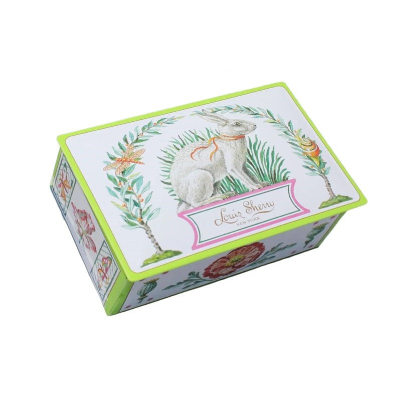 Louis Sherry 2 Piece Designer Candy Tin - Harrison Howard Bunny Rabbit (28 g)