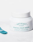 Artifact Glacial Coast Detox Masque & Brush Kit - product shown next to included applicator