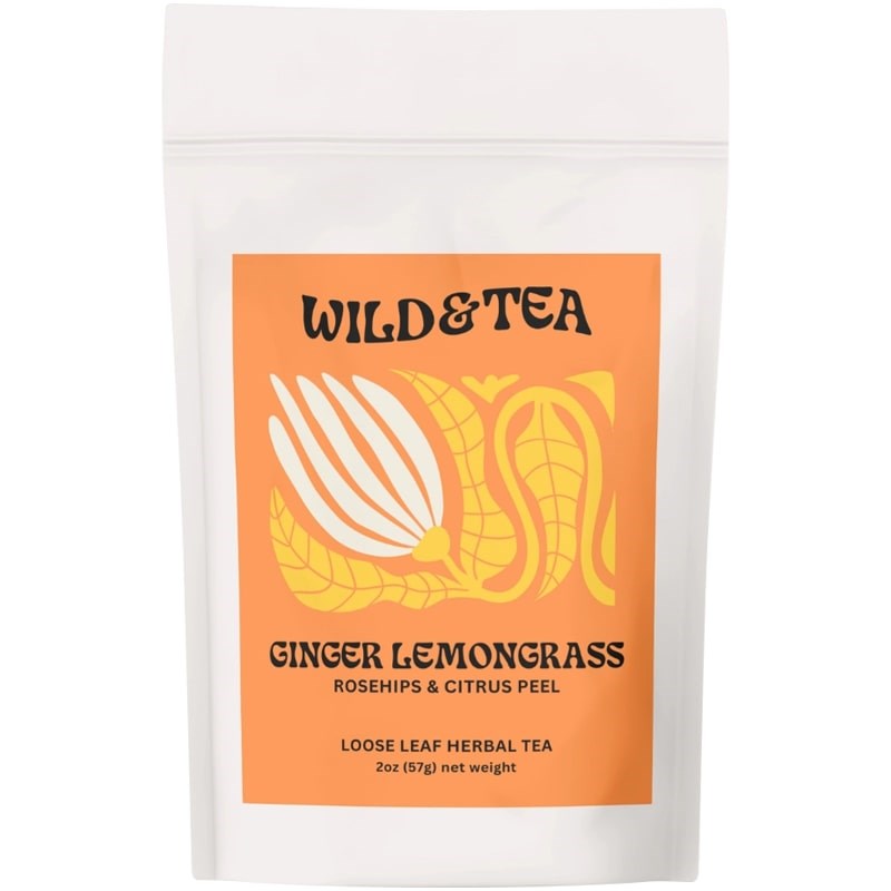 Wild & Tea Ginger Lemongrass Herbal Tea (2 oz)