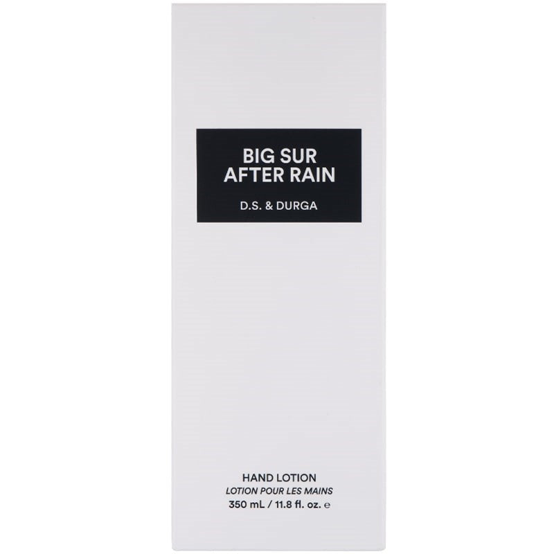 D.S. &amp; Durga Big Sur After Rain Hand Lotion - product packaging shown