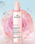 Nuxe Very Rose Refreshing Toning Mist- Beauty shot with rose