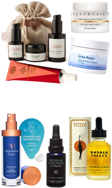 A selection of products from our "Bye Bye Dry...Winter Skincare Essentials" Collection Page