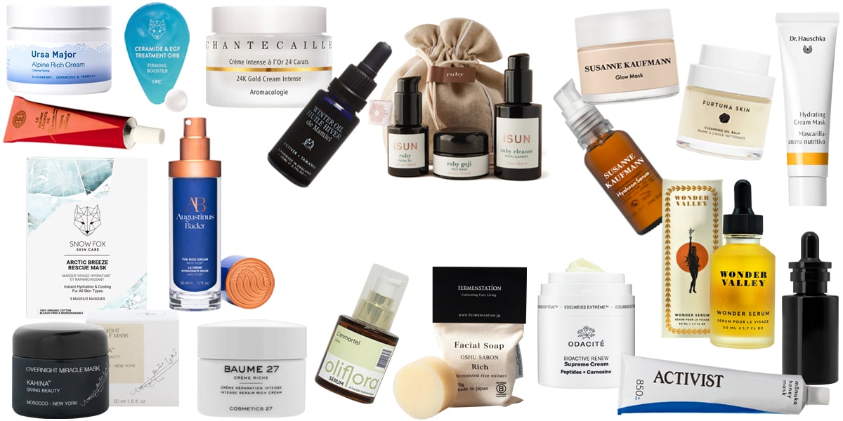 A selection of products from our "Bye Bye Dry...Winter Skincare Essentials" Collection Page