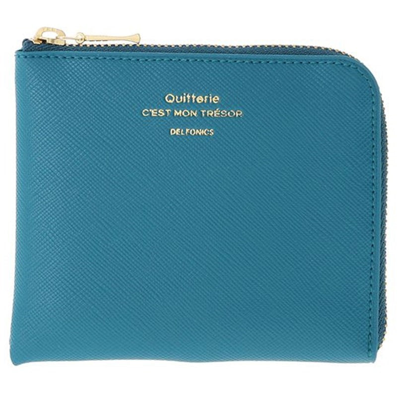 Delfonics Quitterie Pen Case Flat - Turquoise